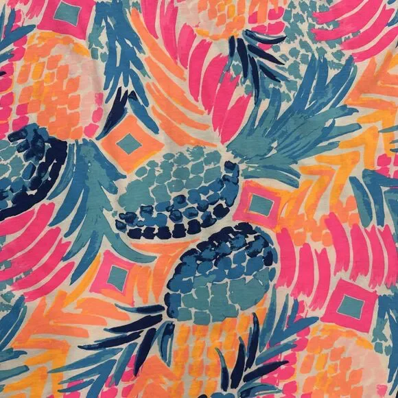 Lilly Pulitzer Margot Swing Dress in Goombay Smashed Pineapple Size Large - Picture 13 of 13
